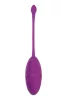 A-Toys Vibrációs tojás 10 mód távirányítós vízálló 18 cm lila
