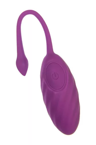 A-Toys Vibrációs tojás 10 mód távirányítós vízálló 18 cm lila