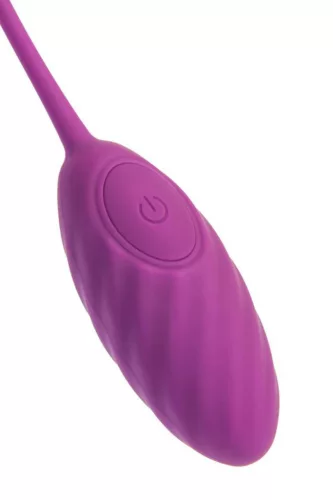 A-Toys Vibrációs tojás 10 mód távirányítós vízálló 18 cm lila