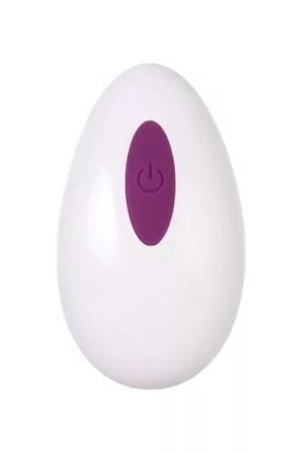 A-Toys Vibrációs tojás 10 mód távirányítós vízálló 18 cm lila