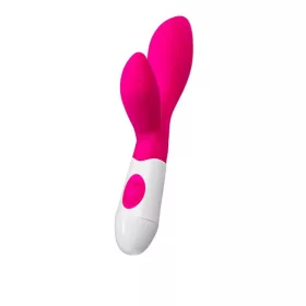   A-toys Vibrátor Kettős stimuláció 20 cm rózsaszín 10 mód