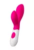 A-toys Vibrátor Kettős stimuláció 20 cm rózsaszín 10 mód