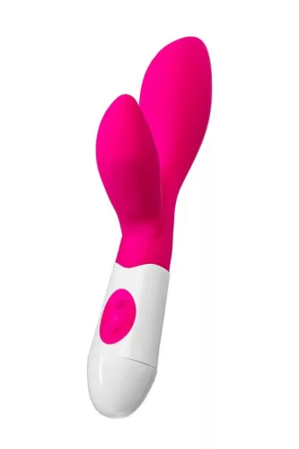 A-toys Vibrátor Kettős stimuláció 20 cm rózsaszín 10 mód