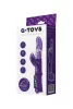 A-Toys Vibrátor forgó működésű, csiklóstimuláló 22,5 cm lila