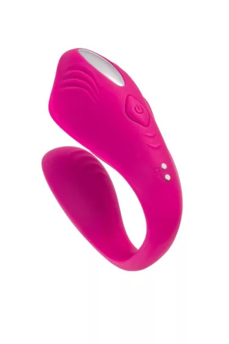 A-Toys Vibrátor Kettős stimuláció Rózsaszín 9,6 cm szilikon