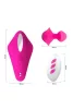 A-Toys Vibrátor Kettős stimuláció Rózsaszín 9,6 cm szilikon