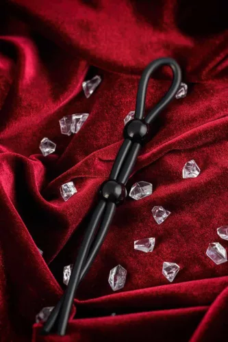 A-toys péniszhez állítható pánt 19,5 cm fekete vízálló