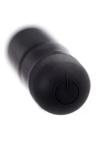 A-Toys Péniszgyűrű Rezgő, cserélhető betét 6,3 cm fekete