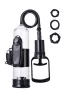A-toys Péniszpumpa Rezgő, PVC 22,8 cm átlátszó