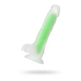 Toyfa Dildó világító, realisztikus 13 cm zöld