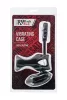 Black&Red Péniszgyűrű Rezgő, Csiklóstimuláló 14.5 cm fekete