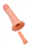 RealStick Dildó reális dizájn, tapadókorong 18 cm hús színű