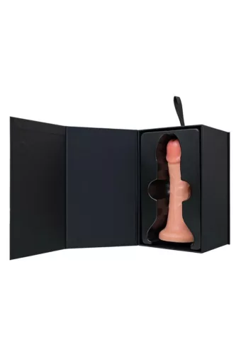 RealStick Dildó reális dizájn, tapadókorong 18 cm hús színű