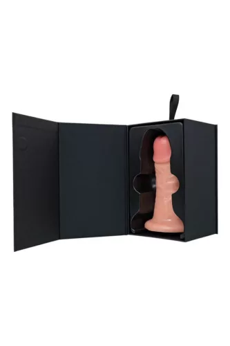 RealStick Dildó Realisztikus szívókorongos 18cm hús színű 6cm átmérővel