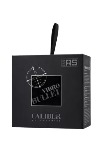 Realstick Vibrációs golyó 10 mód 7 cm fekete