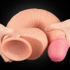 Valósághű Dildo királyi méretű XL természet fark 25 x 6cm