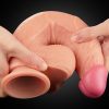 Realisztikus Dildo Uppy királyi méretű természet farkát 19 x 5cm