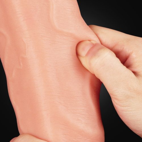 Realistic King – erőteljes természetes vibrátor 22 x 5,7 cm