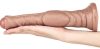 Monster Dog – hosszú, 26 cm-es dildó, világosbarna