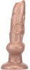 Dildo Zoo KOIRA – érzéki, világosbarna dildó (18x7 cm)