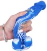 Dildo Gridy 15 x 4cm kék-fehér