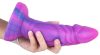 Purpink – prémium lila dildó 18 x 5.5 cm