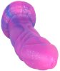 Purpink – prémium lila dildó 18 x 5.5 cm