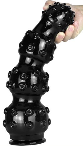 Meteor – prémium vibráló dildó (32 cm, 10 cm)