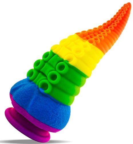 Sealik Tentacle – színes gél dildó 20 cm hosszú