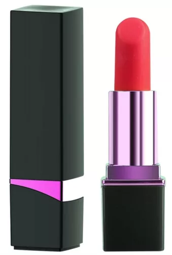 Mini Vibro Lipstick vibrátor (8,7 x 2,3 cm, fekete)