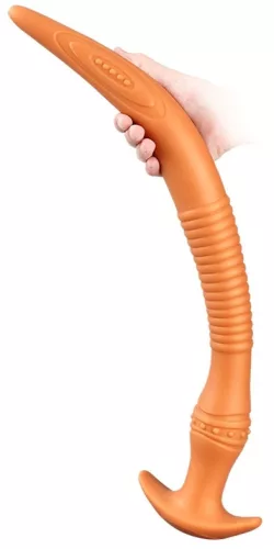 Vikaelis long – prémium, 45 cm-es dildó
