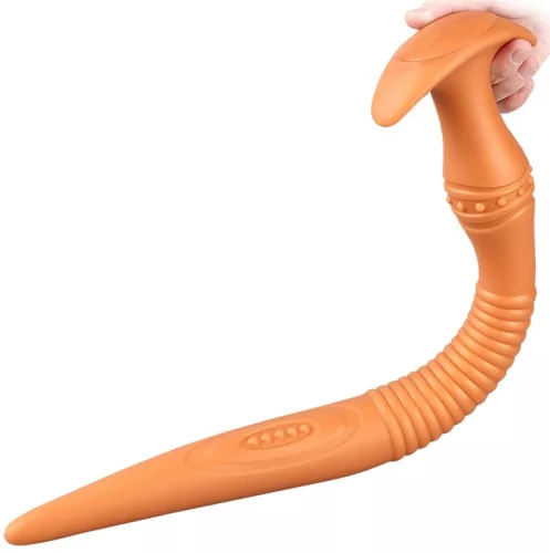Vikaelis long – prémium, 45 cm-es dildó