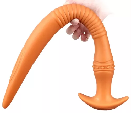Vikaelis long – prémium, 45 cm-es dildó
