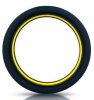 Beast Ring – prémium szilikon péniszgyűrű 36 mm, fekete-sárga