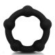 Silicone Cockring – elegáns fekete péniszgyűrű 35mm