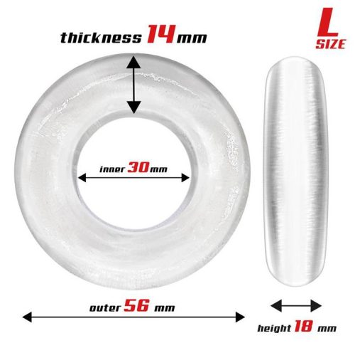 Beast Rings – 3 db átlátszó prémium gyűrű szett