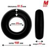 Beast Ring – 3 db puha fekete péniszgyűrű szett