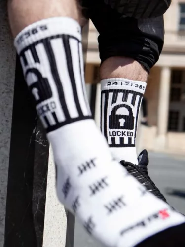 Prémium White LOCKED Sk8erboy zokni – stílus és kényelem