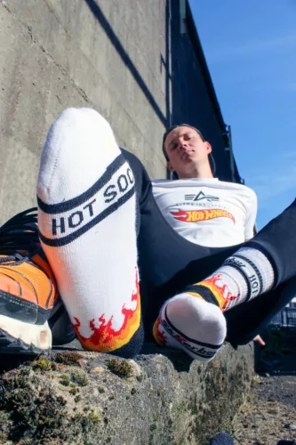HOT SOCKS Sk8erboy – stílusos, szexi zokni férfiaknak