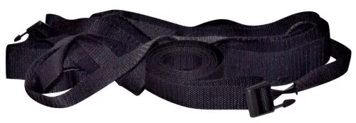 Kötöző szett 4 részes párnázott fekete nylon hevederrel 320 cm