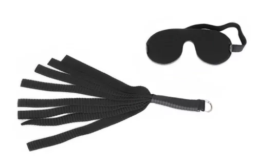 Bad Kitty Szexhinta Állítható nylon heveder, 38 cm fekete