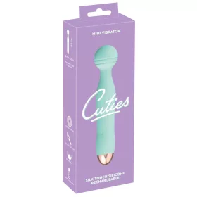   Cuties Vibrátor 7 mód, USB-töltés, vízálló 17,2 cm zöld