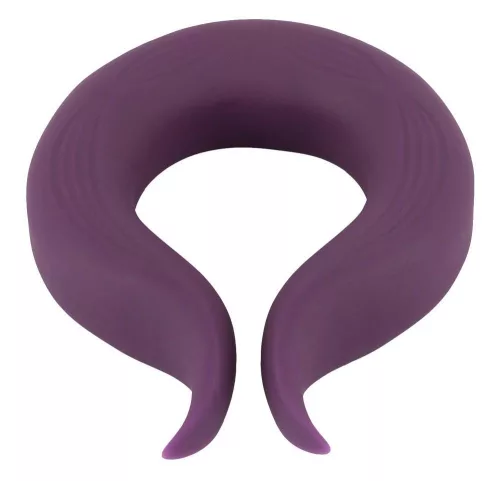 Couples Choice vibrátor két motorral, 10 mód, vízálló, rugalmas - 8,7 cm fekete