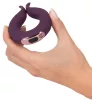 Couples Choice vibrátor két motorral, 10 mód, vízálló, rugalmas - 8,7 cm fekete