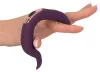 Couples Choice vibrátor két motorral, 10 mód, vízálló, rugalmas - 8,7 cm fekete