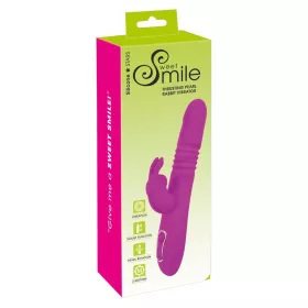 Sweet Smile Vibrátor lökő, forgó, 10 mód 26 cm fekete