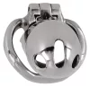 Fetish Collection Zárható Péniszketrec Szellőző nyílásokkal 8,5 cm ezüst