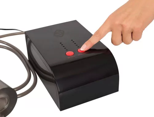Suck-O-Mat Elektromos maszturbátor Programozható szívóerő 20 cm fekete