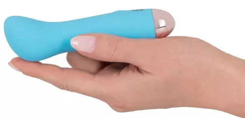 Cuties vibrátor 7 mód, USB töltés, vízálló 13 cm kék