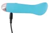 Cuties vibrátor 7 mód, USB töltés, vízálló 13 cm kék